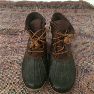 Sperry  topsider duck boots size 8